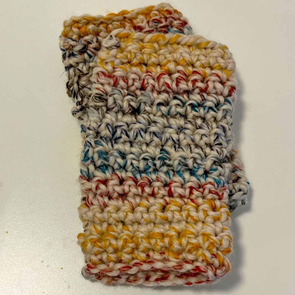 Handmade Crochet Fingerless Gloves
